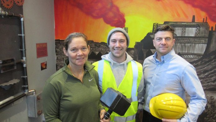 Ore-inspiring return of Consett steel in escape room
