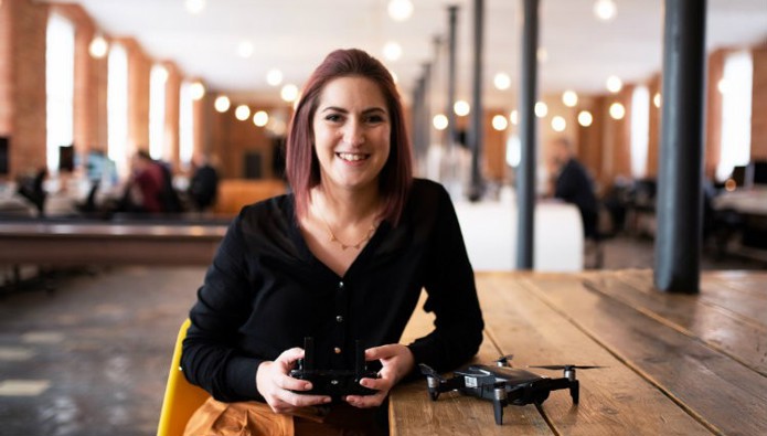 Drone pilot helps marketing company aim for the stars