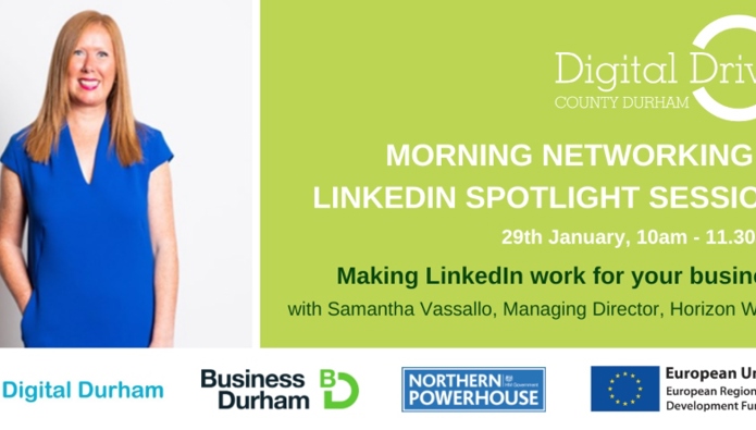 Digital Drive networking morning and LinkedIn Spotlight Session