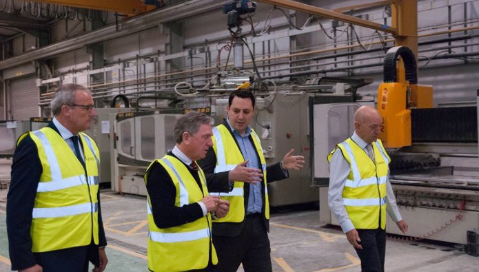 Tees Valley mayor praises family-run manufacturing firm
